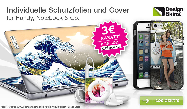 Hol dir die stylischen Design-Schutzfolien für Handy, Notebook &Co