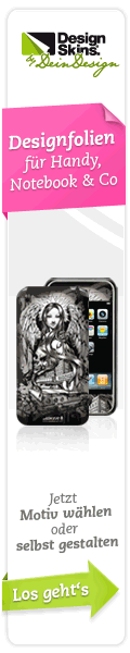 Hol dir die stylischen Design-Schutzfolien f�r Handy, Notebook &Co